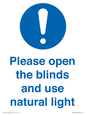 MV10490: Please open the blinds and use natural light