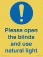MV10490: Please open the blinds and use natural light