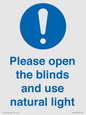 MV10490: Please open the blinds and use natural light