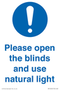 MV10490: Please open the blinds and use natural light