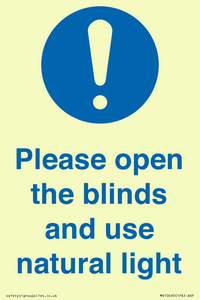 MV10490: Please open the blinds and use natural light