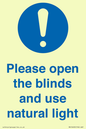 MV10490: Please open the blinds and use natural light