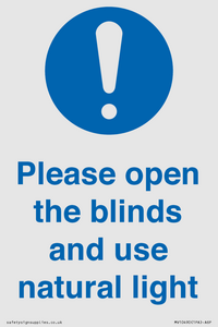 MV10490: Please open the blinds and use natural light