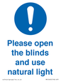 MV10490: Please open the blinds and use natural light