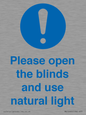 MV10490: Please open the blinds and use natural light