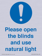MV10490: Please open the blinds and use natural light