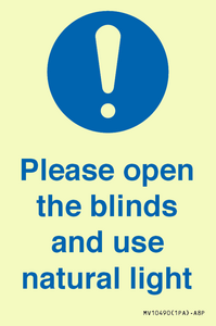 MV10490: Please open the blinds and use natural light