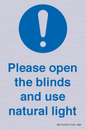 MV10490: Please open the blinds and use natural light