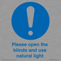 MV10490: Please open the blinds and use natural light