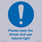 MV10490: Please open the blinds and use natural light