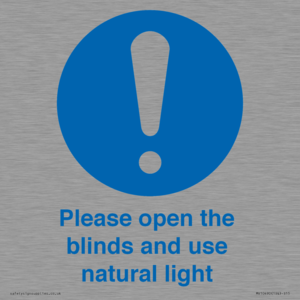 MV10490: Please open the blinds and use natural light