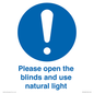 MV10490: Please open the blinds and use natural light