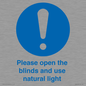 MV10490: Please open the blinds and use natural light