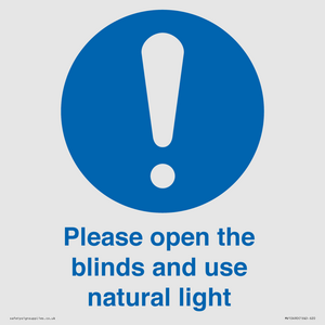 MV10490: Please open the blinds and use natural light