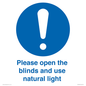MV10490: Please open the blinds and use natural light