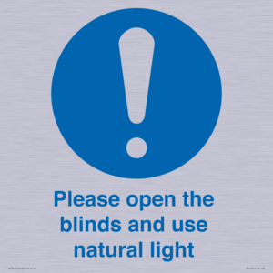 MV10490: Please open the blinds and use natural light
