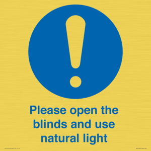 MV10490: Please open the blinds and use natural light
