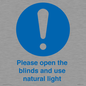 MV10490: Please open the blinds and use natural light
