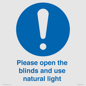 MV10490: Please open the blinds and use natural light