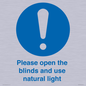 MV10490: Please open the blinds and use natural light