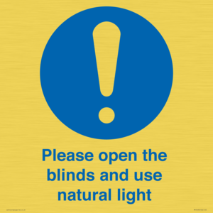 MV10490: Please open the blinds and use natural light