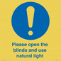 MV10490: Please open the blinds and use natural light