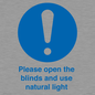 MV10490: Please open the blinds and use natural light