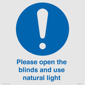 MV10490: Please open the blinds and use natural light