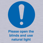 MV10490: Please open the blinds and use natural light