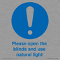 MV10490: Please open the blinds and use natural light