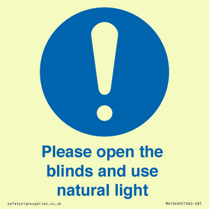 MV10490: Please open the blinds and use natural light