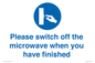 MV10494: Please switch off the microwave when you have finished