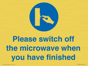 MV10494: Please switch off the microwave when you have finished