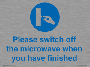 MV10494: Please switch off the microwave when you have finished