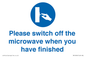 MV10494: Please switch off the microwave when you have finished