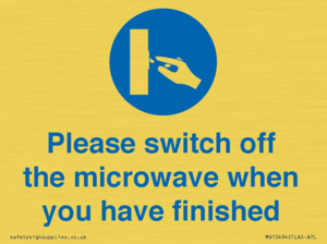 MV10494: Please switch off the microwave when you have finished