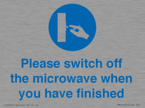 MV10494: Please switch off the microwave when you have finished