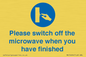 MV10494: Please switch off the microwave when you have finished