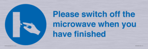 MV10494: Please switch off the microwave when you have finished