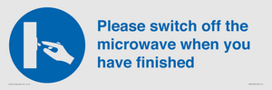 MV10494: Please switch off the microwave when you have finished