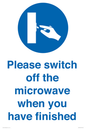 MV10494: Please switch off the microwave when you have finished