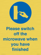 MV10494: Please switch off the microwave when you have finished