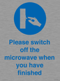 MV10494: Please switch off the microwave when you have finished