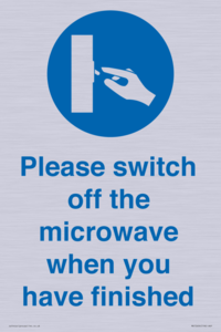MV10494: Please switch off the microwave when you have finished