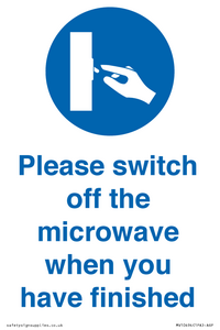 MV10494: Please switch off the microwave when you have finished