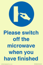 MV10494: Please switch off the microwave when you have finished