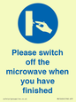 MV10494: Please switch off the microwave when you have finished