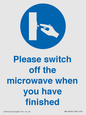 MV10494: Please switch off the microwave when you have finished