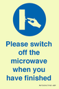 MV10494: Please switch off the microwave when you have finished