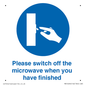 MV10494: Please switch off the microwave when you have finished